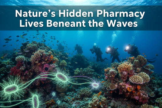 The Ocean's Antibiotic Factory: Medicine from Marine Bacteria