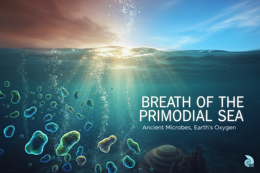 Ancient marine bacteria cyanobacteria creating oxygen in Earth's early atmosphere