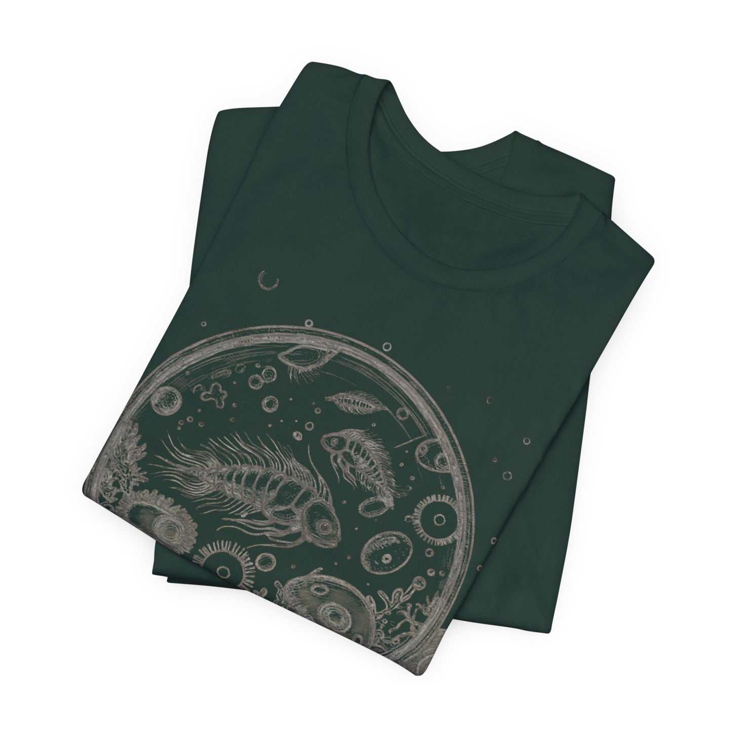 Microscopic Marine Life Tee | Plankton, Diatoms & Radiolarians Shirt | Science lover Tee