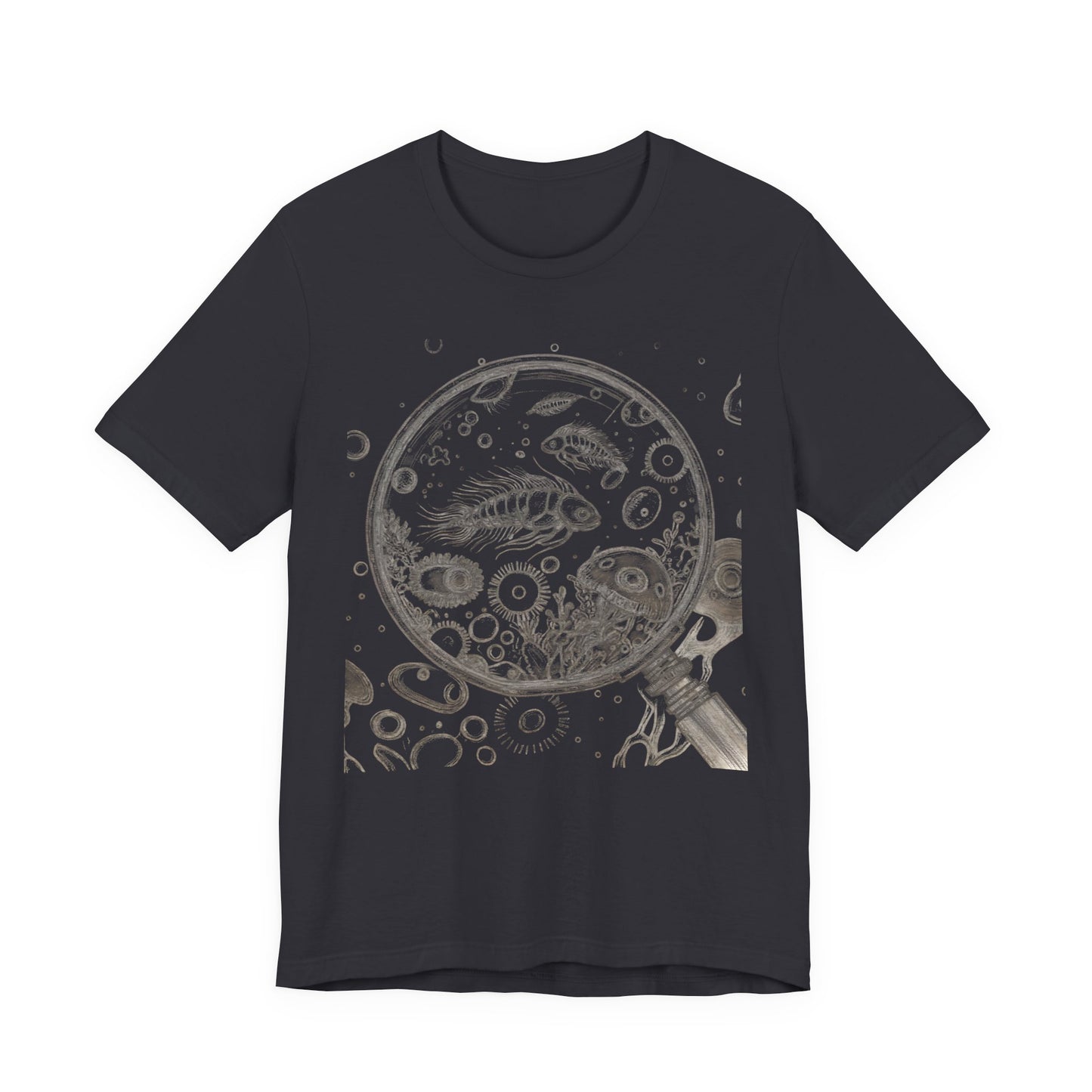 Microscopic Marine Life Tee | Plankton, Diatoms & Radiolarians Shirt | Science lover Tee