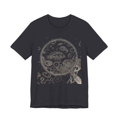 Microscopic Marine Life Tee | Plankton, Diatoms & Radiolarians Shirt | Science lover Tee