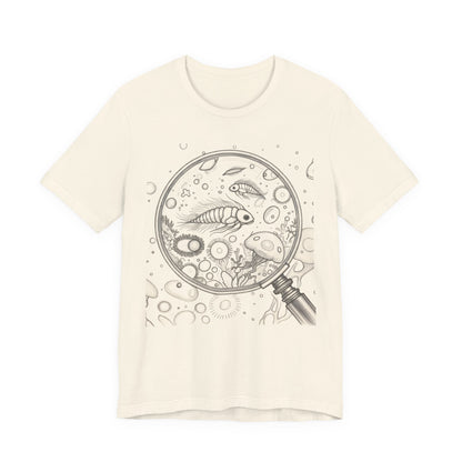 Microscopic Marine Life Tee | Plankton, Diatoms & Radiolarians Shirt | Science lover Tee
