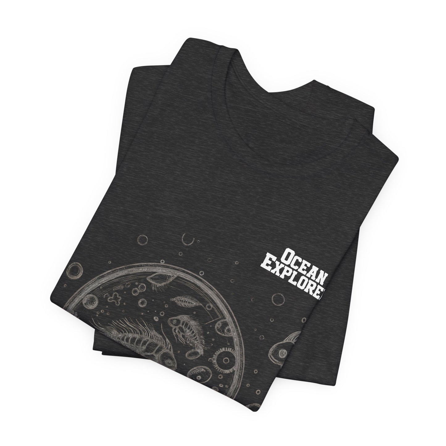 Ocean Explorer T-Shirt — Nautical Sea Life Graphic Tee for Marine Scientists & Students