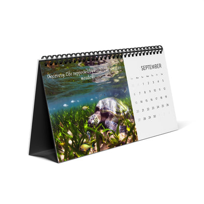 Marine Biology Desktop Calendar 2026 — Life, Science & Ocean Secrets
