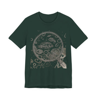 Microscopic Marine Life Tee | Plankton, Diatoms & Radiolarians Shirt | Science lover Tee