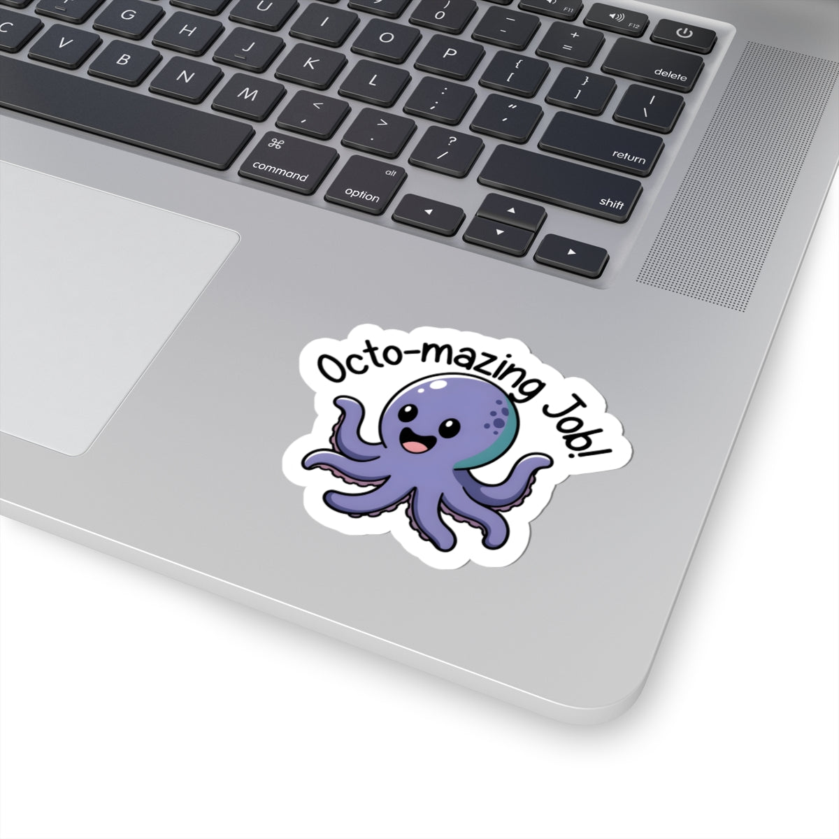 Octo-mazing Job! Octopus Sticker — Kiss-Cut Reward Sticker for Teachers & Homeschool Parents