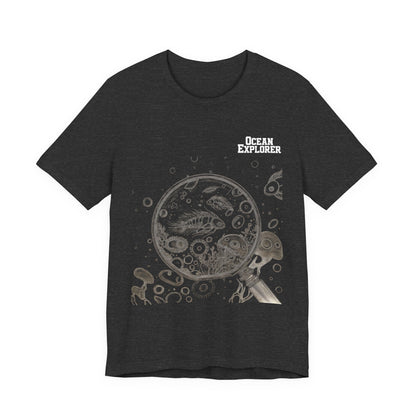 Ocean Explorer T-Shirt — Nautical Sea Life Graphic Tee for Marine Scientists & Students