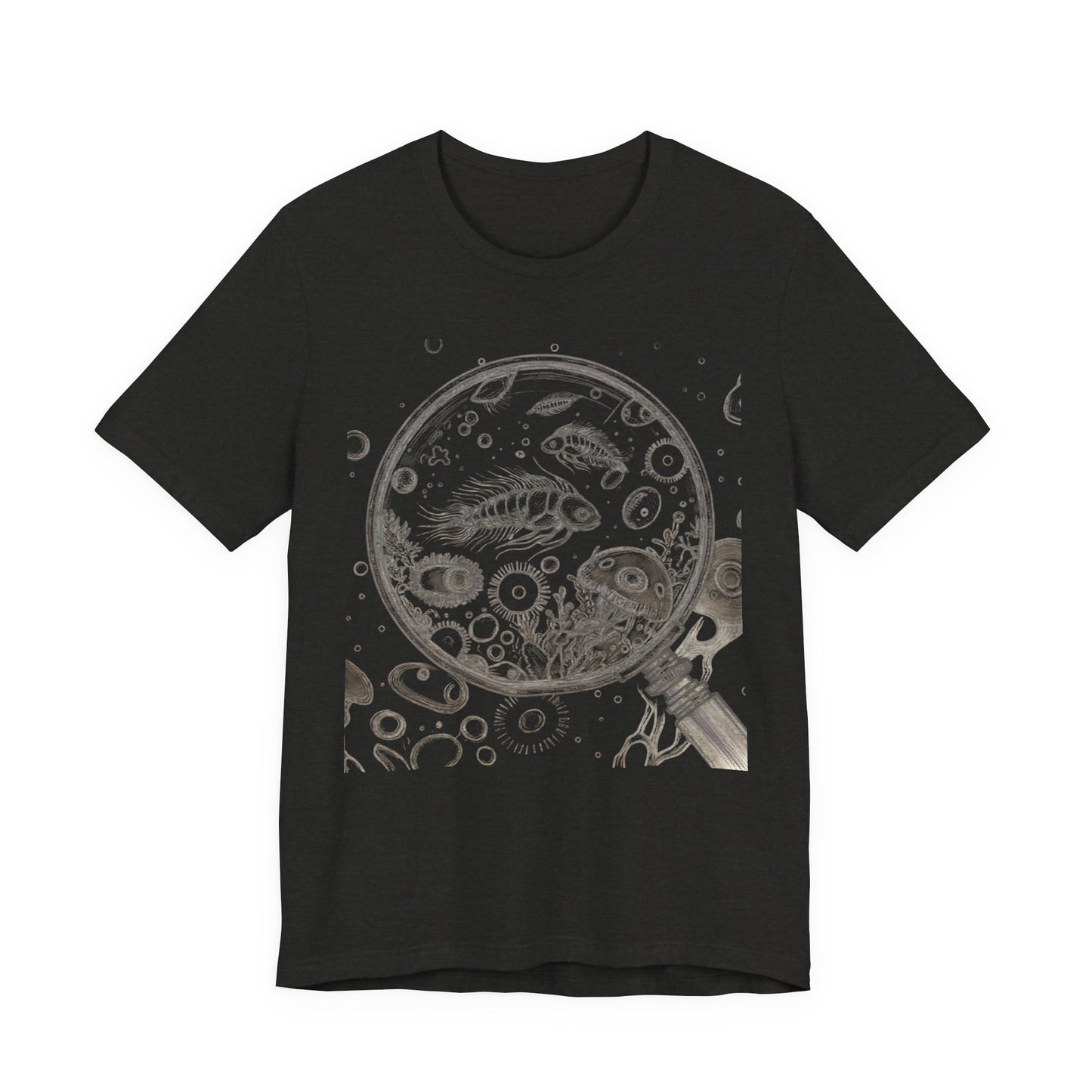 Microscopic Marine Life Tee | Plankton, Diatoms & Radiolarians Shirt | Science lover Tee