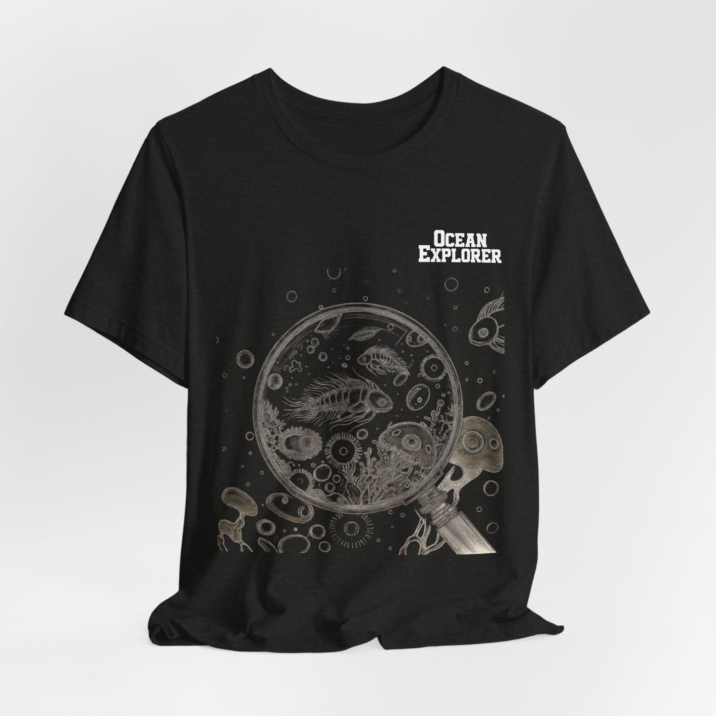 Ocean Explorer T-Shirt — Nautical Sea Life Graphic Tee for Marine Scientists & Students