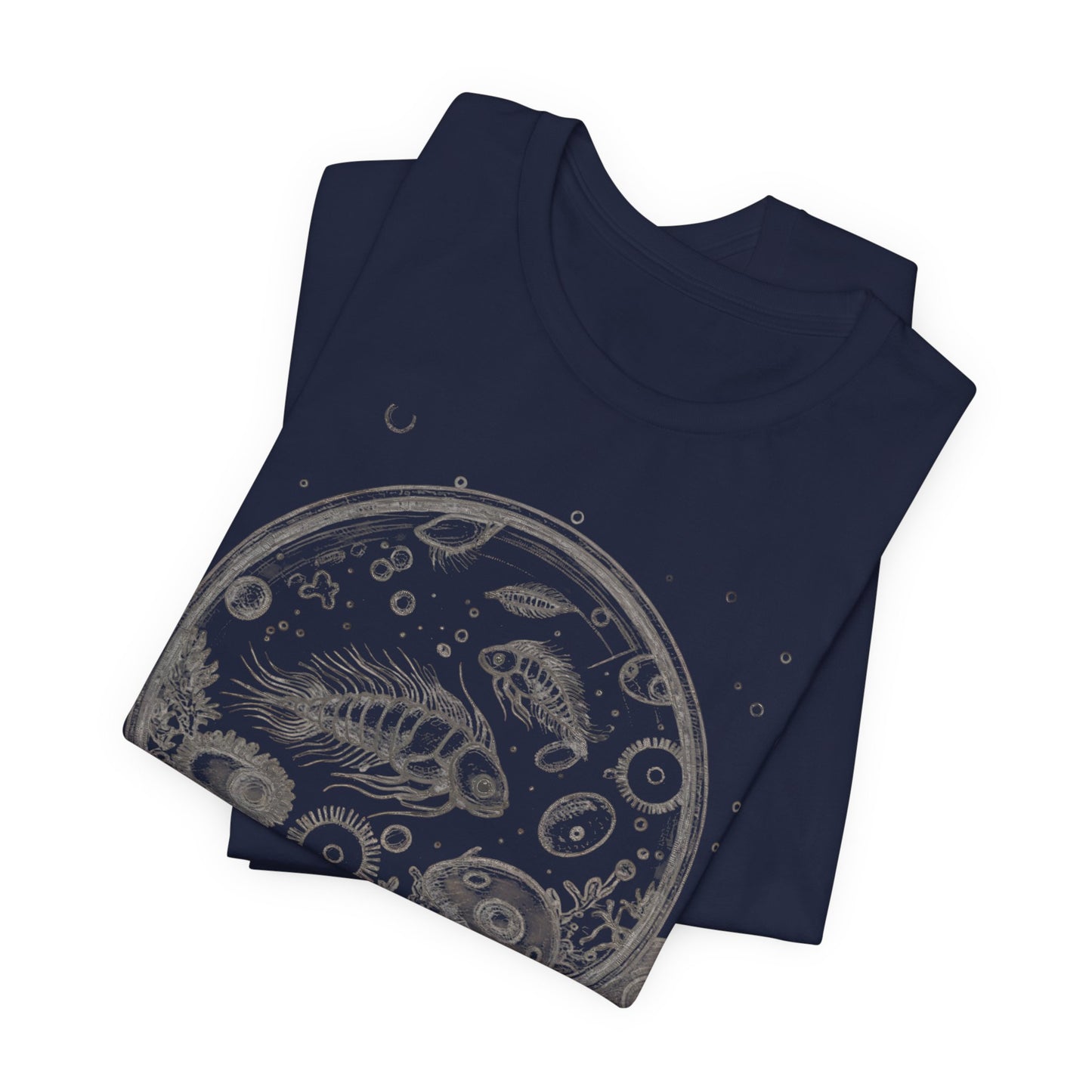 Microscopic Marine Life Tee | Plankton, Diatoms & Radiolarians Shirt | Science lover Tee