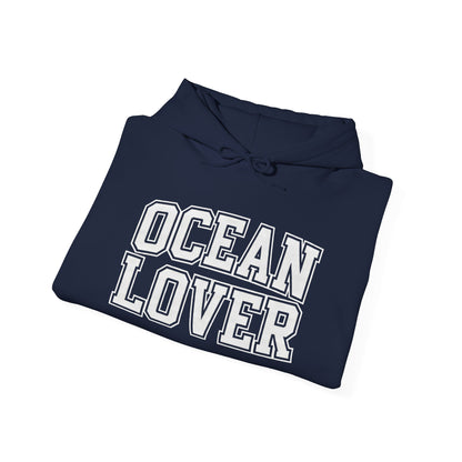 Ocean Lover Hoodie — Collegiate Varsity Ocean Lover Sweatshirt