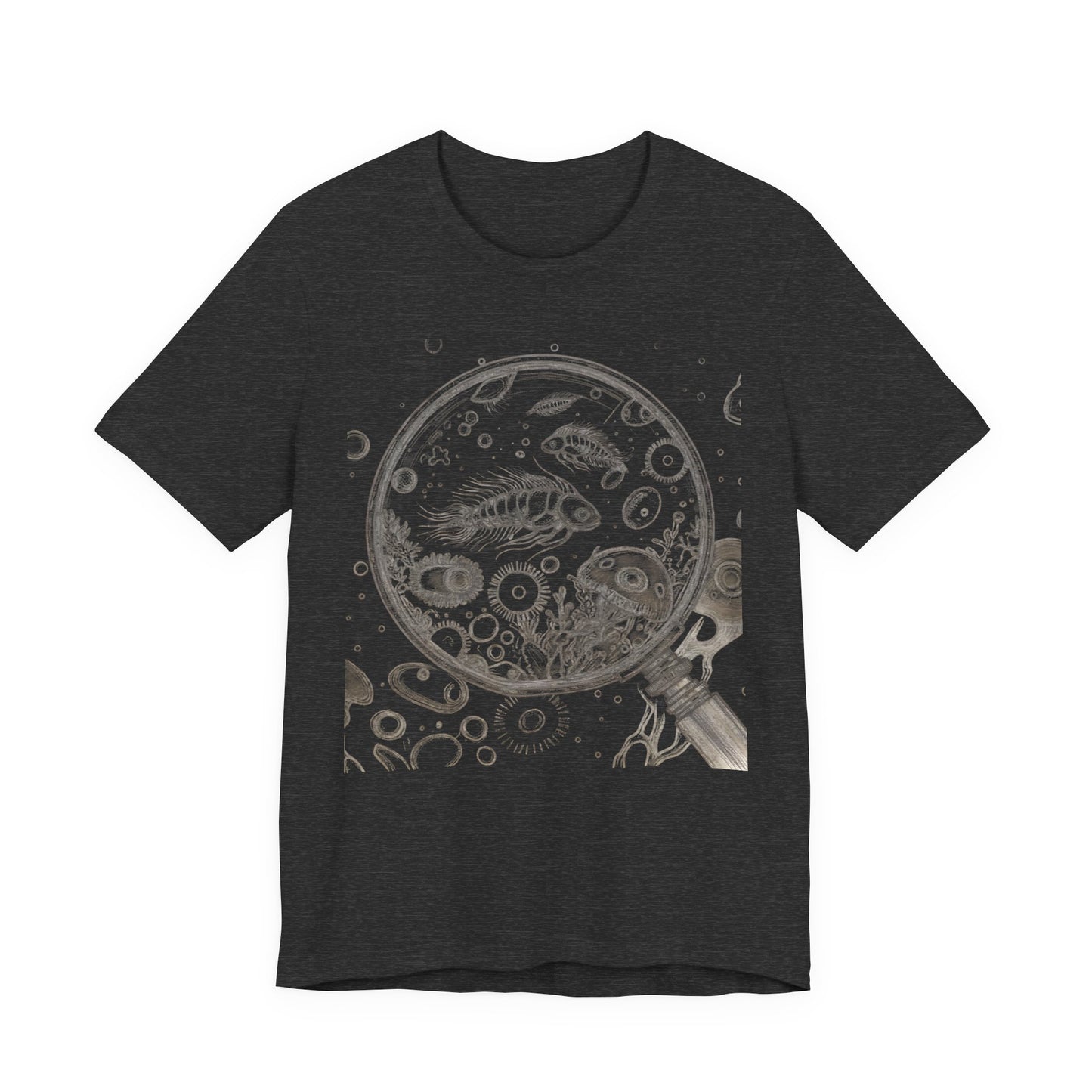 Microscopic Marine Life Tee | Plankton, Diatoms & Radiolarians Shirt | Science lover Tee
