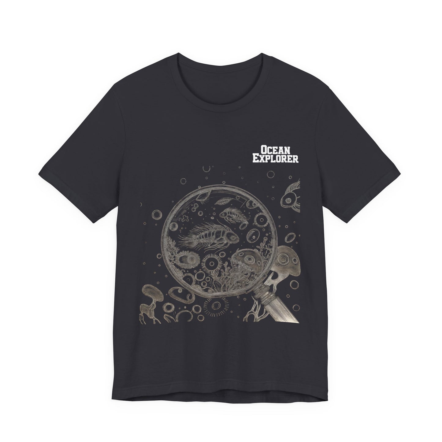 Ocean Explorer T-Shirt — Nautical Sea Life Graphic Tee for Marine Scientists & Students