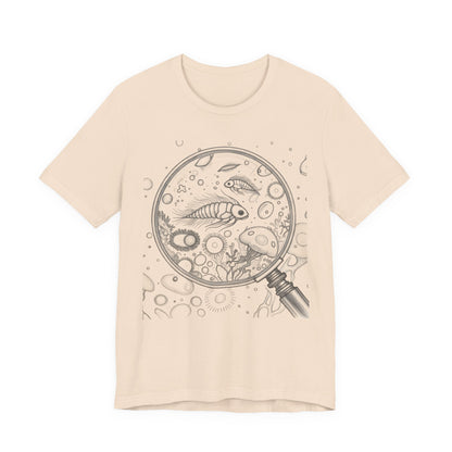 Microscopic Marine Life Tee | Plankton, Diatoms & Radiolarians Shirt | Science lover Tee