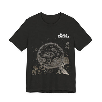 Ocean Explorer T-Shirt — Nautical Sea Life Graphic Tee for Marine Scientists & Students