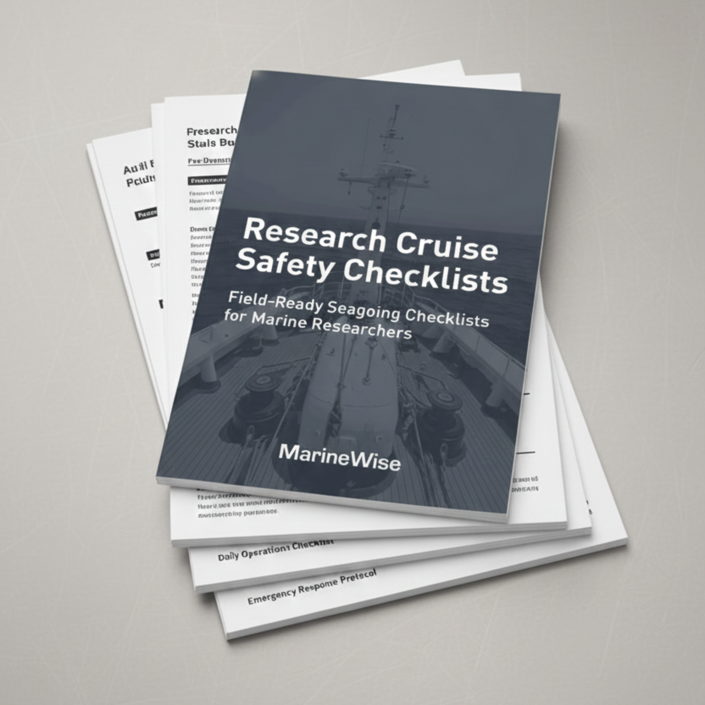 Research Cruise Safety Checklists: Essential Seagoing Field Checklists for Marine Researchers