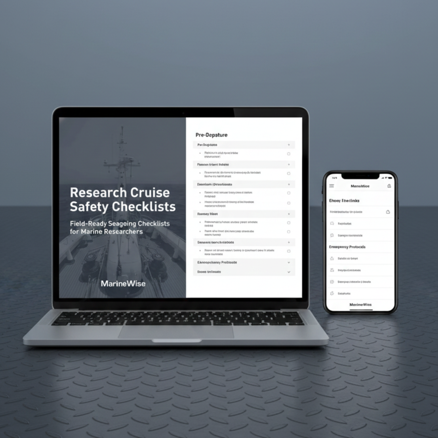 Research Cruise Safety Checklists: Essential Seagoing Field Checklists for Marine Researchers