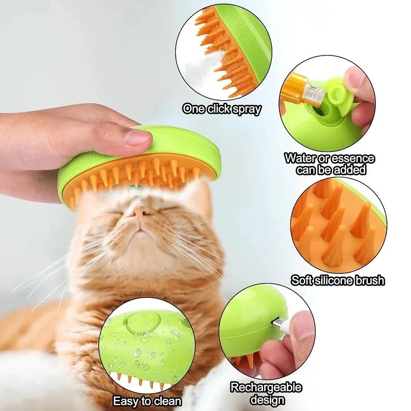 GadgetLoom™   Cats & Dogs Steamy Brush