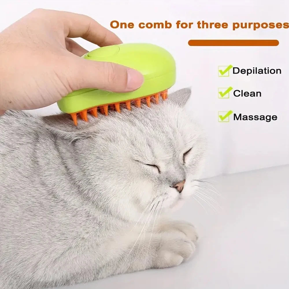 GadgetLoom™   Cats & Dogs Steamy Brush